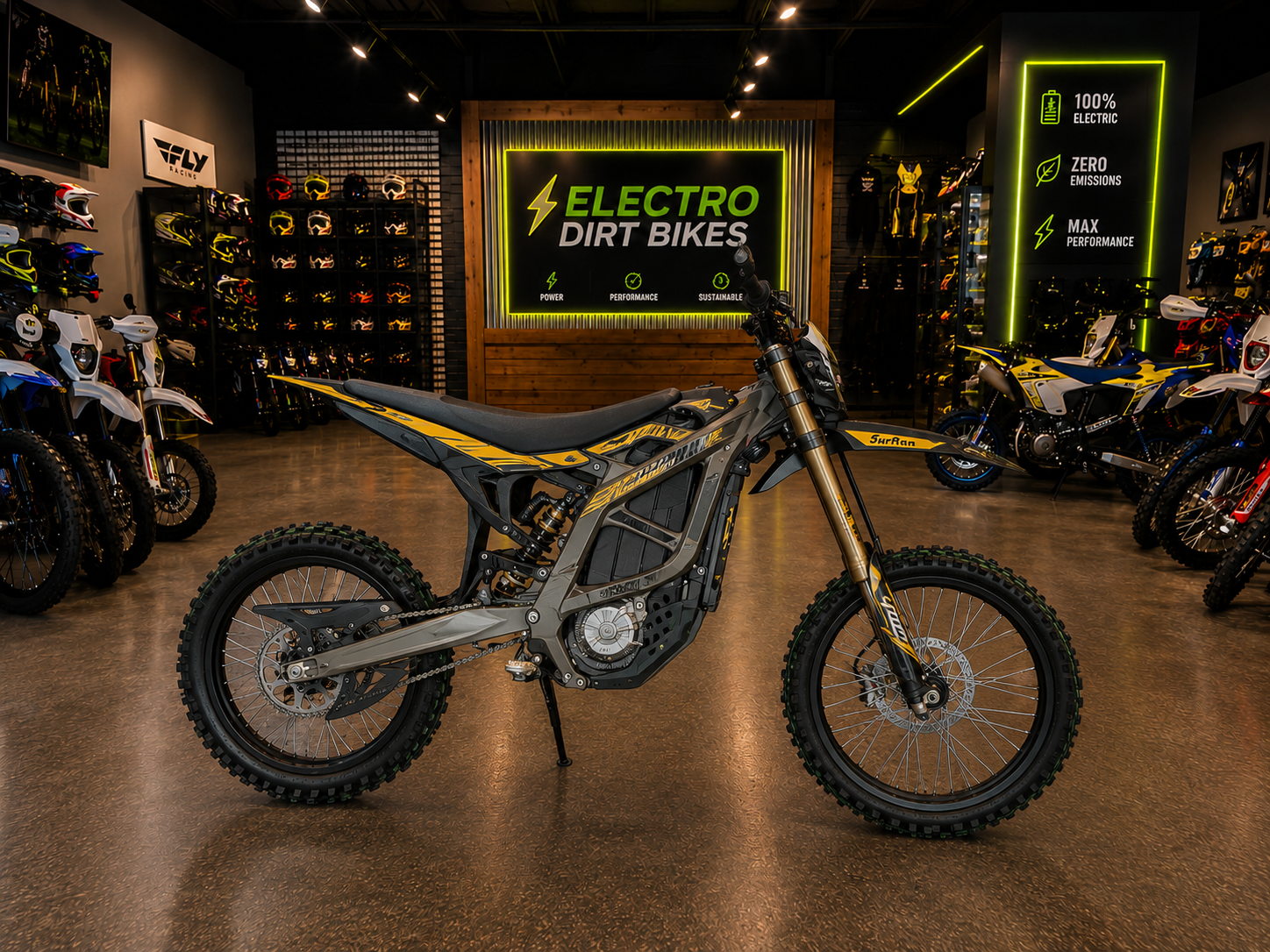 2024 SUR-RON ULTRA BEE (74V / 12.5KW) – DESERT BROWN