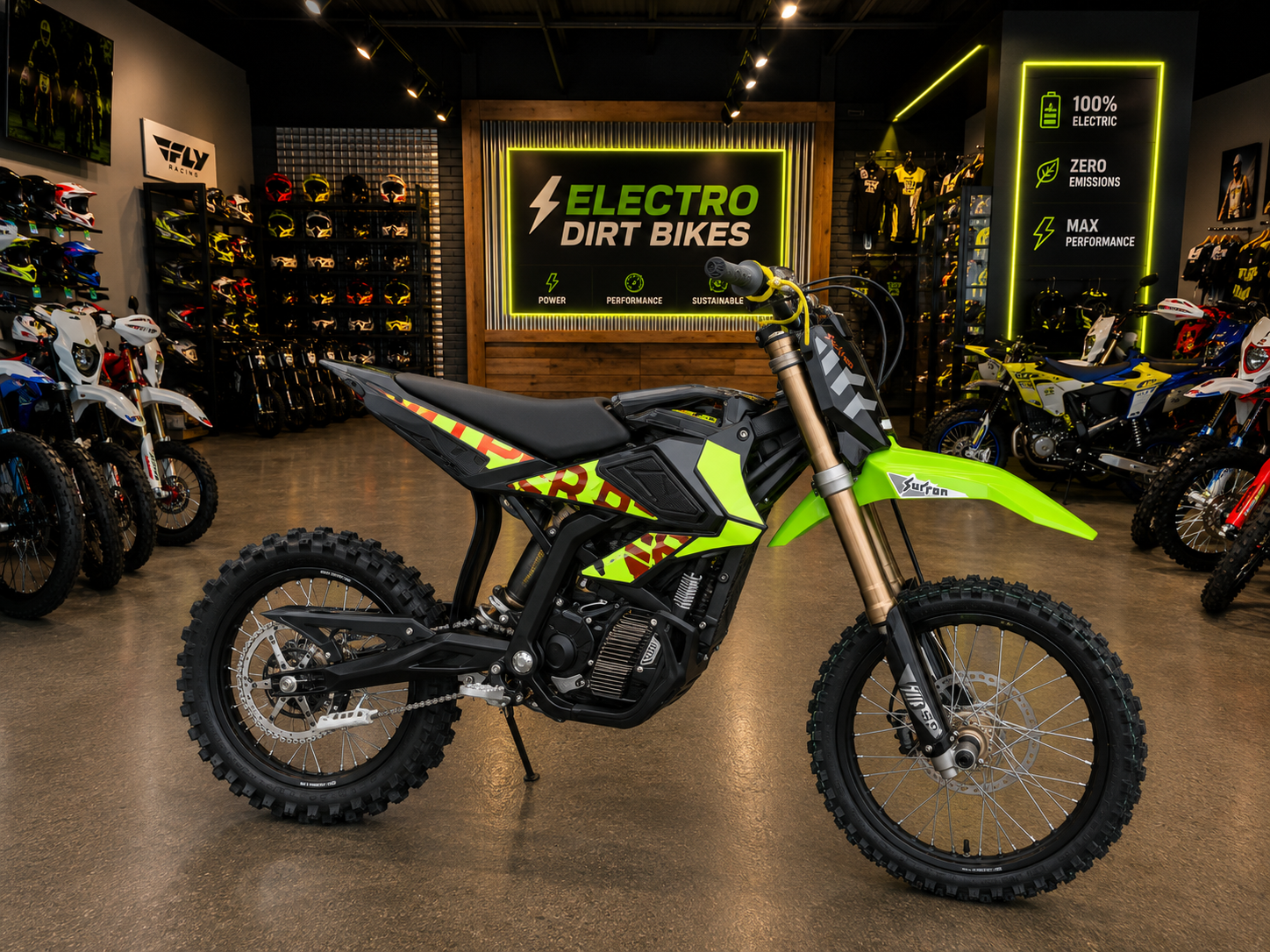 2024 Sur-Ron Ultra Bee (74V / 12.5kW) – Neon Green