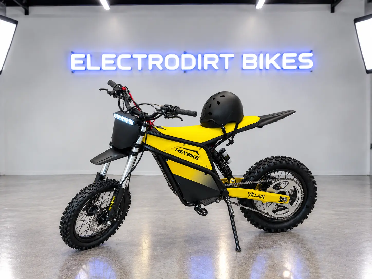 2026 Heybike Villain – Butter Yellow / Black