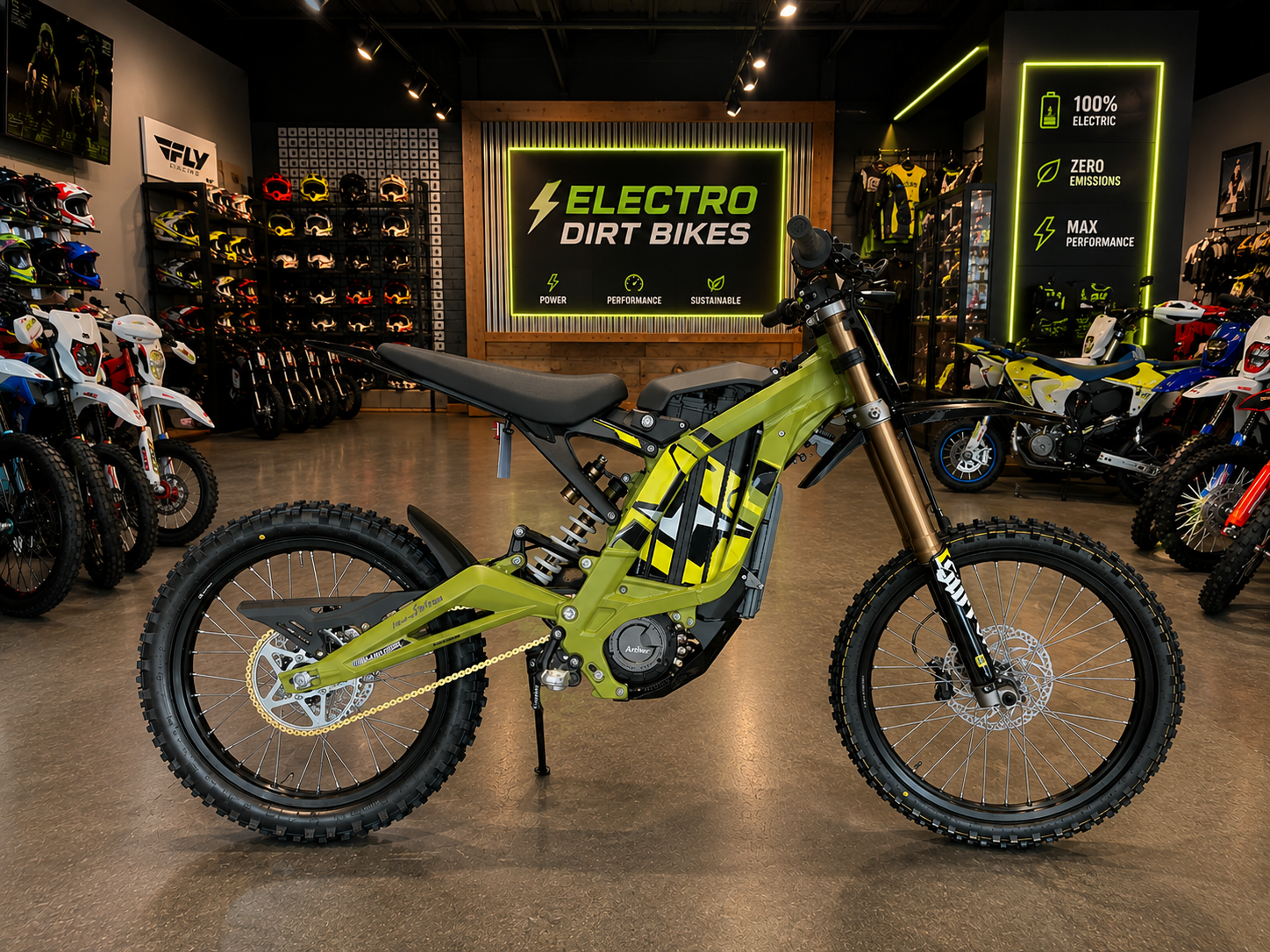  2025 Surron Light Bee X -Sage Green