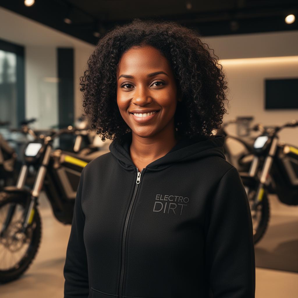 Alicia Carter, Logistics Manager at Electro Dirt Bikes
